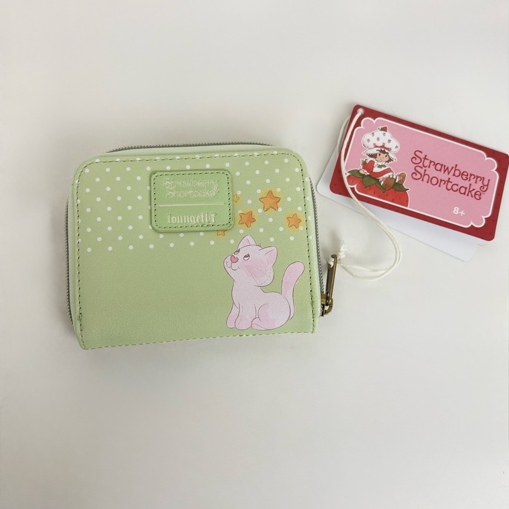 Loungefly Strawberry Shortcake Slumber Party Mini Wallet New With Tags - Picture 2 of 8